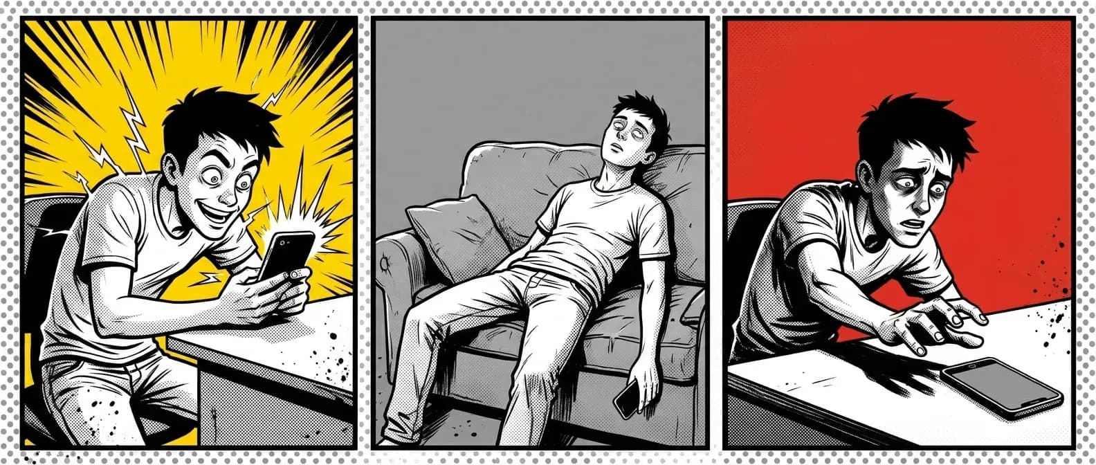 Overstimulation leads to depletion, leads to more need for stimulation